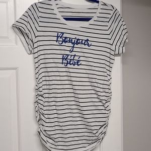 Bonjour Bebe Maternity T-shirt Size Medium